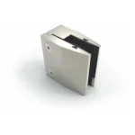 Hliníkové zábradlie - Nastaviteľný držiak skla pre hranatý stĺpik 40x40mm