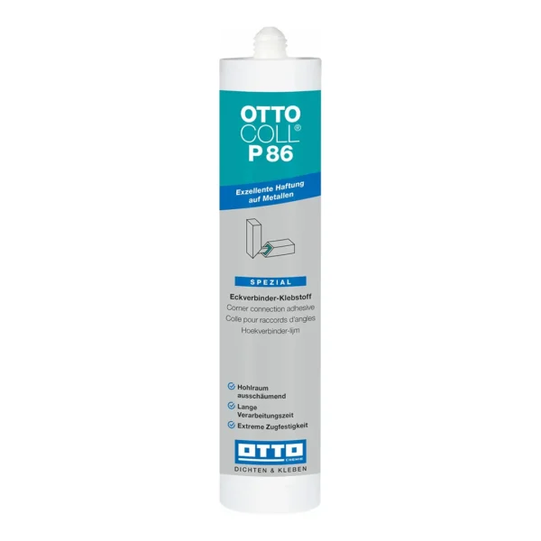 Polyuretánové lepidlo na AL konštrukcie OTTOCOLL P86 310 ml