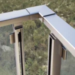 Hliníkové zábradlie - Koleno 90° uhol pre hranaté madlo 25mmx60mm