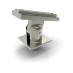 Hliníkové zábradlie - Spojka ohranatého madla 60x25mm a hranatého stĺpika 40x40mm nastaviteľný uhol